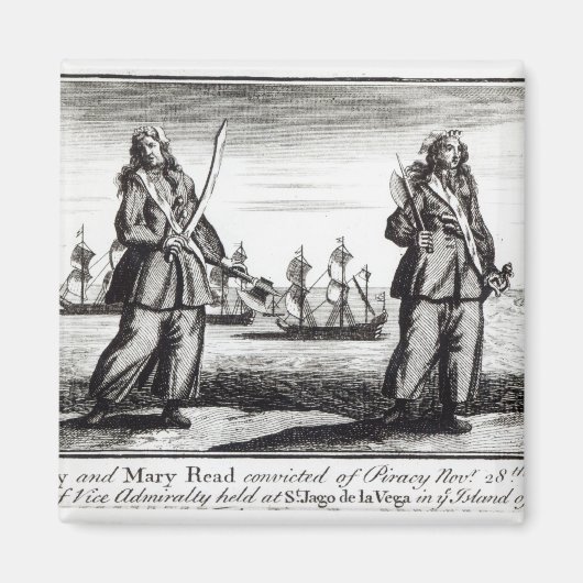 Ann Bonny und Mary Magnet (Vorne)