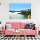 Ann Charles Columbia River Foto Leinwanddruck (Insitu (Wohnzimmer))