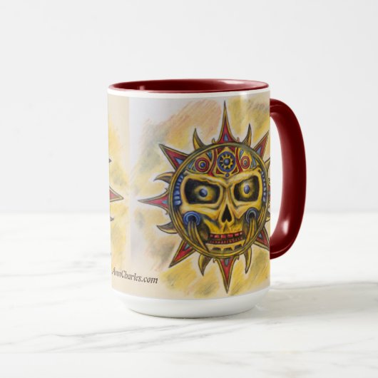 Ann Charles Maya Design Tasse (VorderseiteRechts)