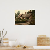 Ann Hathaway's Hütte, Stratford-on-Avon, England Poster (Küche)