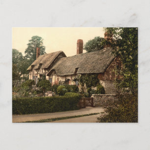 Ann Hathaway's Hütte, Stratford-on-Avon, England Postkarte