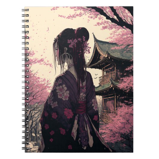 Ann Japan - Spiral Fotonotizbuch Notizblock (Vorderseite)