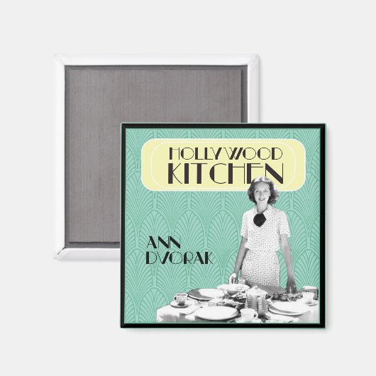 ":Ann" Kühlschrank Magnet (Vorderseite/Rückseite)