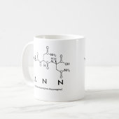 Ann-Peptidnamen-Tasse Kaffeetasse (Vorderseite Links)