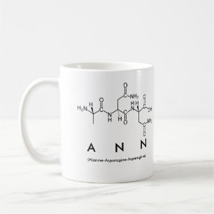 Ann-Peptidnamen-Tasse Kaffeetasse