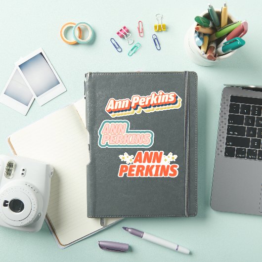 Ann Perkins Fan TV Pop Culture Sticker Varieté Set (iPad Hülle)