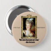 Ann Romney als Marie Antoinette Button (Vorne & Hinten)
