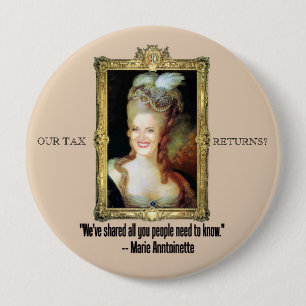 Ann Romney als Marie Antoinette Button