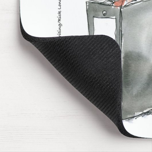 Ann Romney in einem Binder Funny Gaben T-Shirts & Mousepad (Ecke)