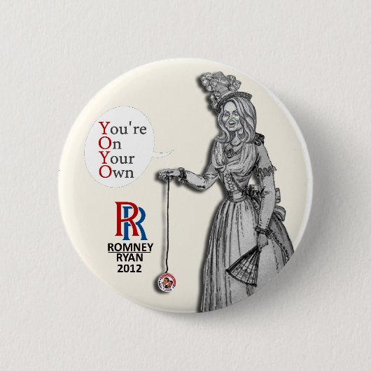 Ann Romney: JO-JO Button (Vorderseite)