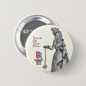Ann Romney: JO-JO Button (Vorne & Hinten)