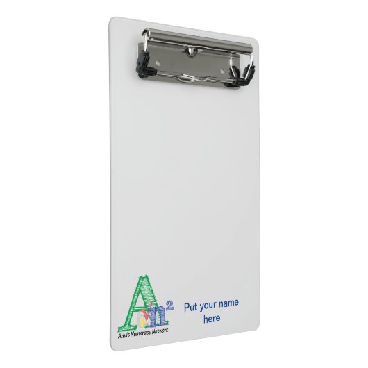 ANN-Zwischenablage Mini Klemmbrett (Schrägansicht)