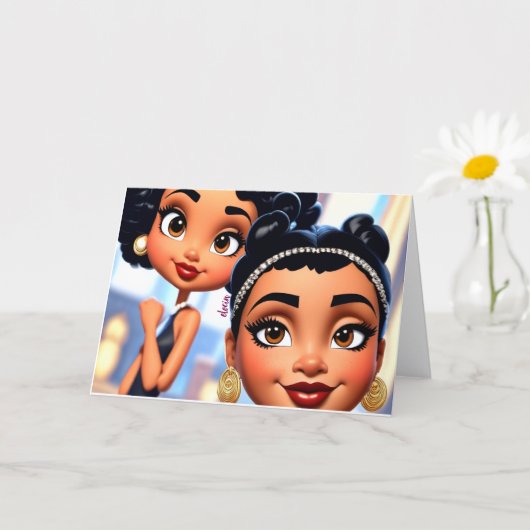 Anna&Alani Karte (Kleine Pflanze)