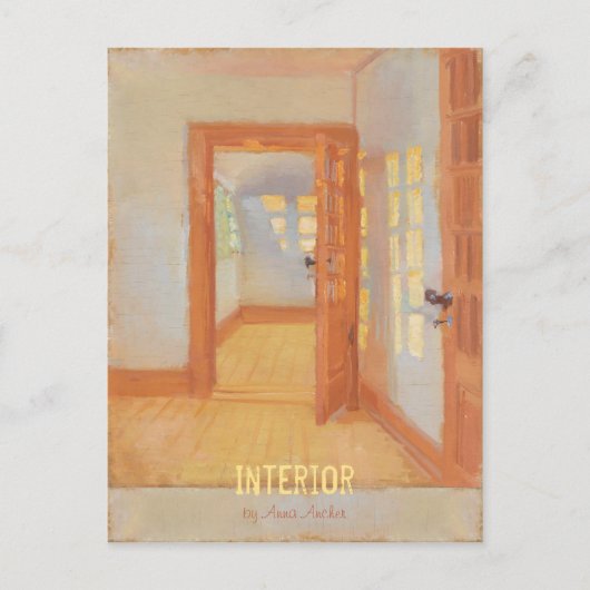 Anna Ancher Interior Brøndum, Anhang CC042 Postkarte (Vorderseite)