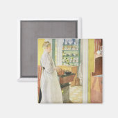 Anna Arnbom (Kitchen Scene), pub. in 'Lasst Licht Magnet (Vorderseite/Rückseite)
