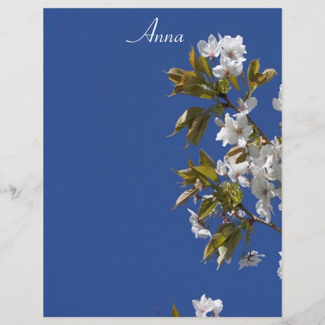 Anna Blossom Letterhead (Vorderseite)