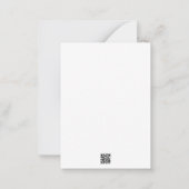 Anna Comstock Hall, Universitätsstadt Cornell Mitteilungskarte (Rückseite)