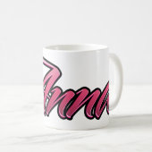 Anna faded pink Tasse Teetasse Kaffeetasse (VorderseiteRechts)