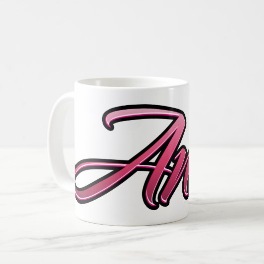 Anna faded pink Tasse Teetasse Kaffeetasse (Vorderseite Links)