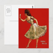 Anna Held Postkarte (Vorne/Hinten)
