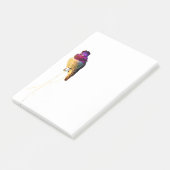 Anna Hummingbird Foto 4x6 Notepad Post-it Klebezettel (angewinkelt)