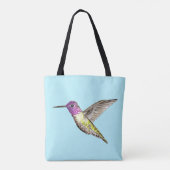 Anna-Hummingbird-Illustration Tasche (Rückseite)