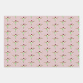 Anna-Hummingbird-Muster Geschenkpapier Set (Vorderseite)