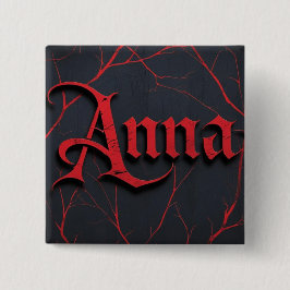 Anna In Gothic Button