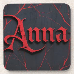 Anna in Gothic Getränkeuntersetzer