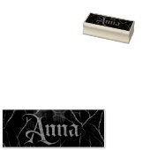 Anna in Gothic Gummistempel (Stempel)