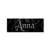 Anna in Gothic Gummistempel (Prägung)