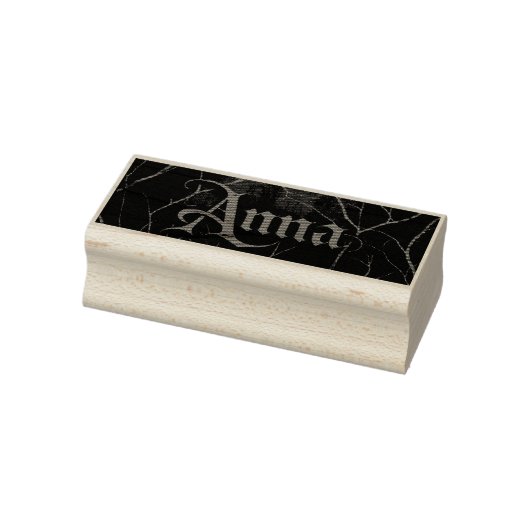Anna in Gothic Gummistempel (Stempel)