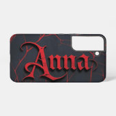 Anna in Gothic Samsung Galaxy Hülle (Rückseite (Horizontal))