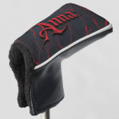 Anna in gothischer Schrift Golf Headcover (3/4 Vorderseite)