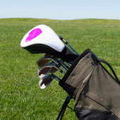 Anna, Individuelle Name Template, feminine rosa He Golf Headcover (In SItu)