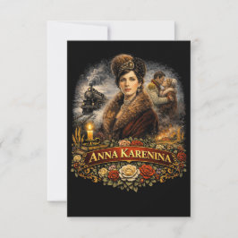 Anna Karenina Dankeskarte