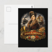 Anna Karenina Postkarte (Vorne/Hinten)