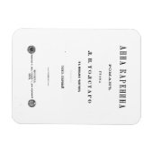 Anna Karenina - Titelseite im ersten Band (1878) Magnet (Horizontal)