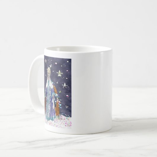 Anna Karenina Zendula Christmas Coffee Mug 4 Kaffeetasse (Vorderseite Links)