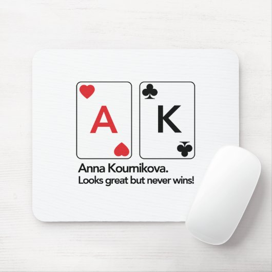 Anna Kournikova/As-König Mousepad (Mit Mouse)