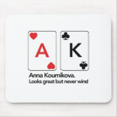 Anna Kournikova/As-König Mousepad (Vorne)