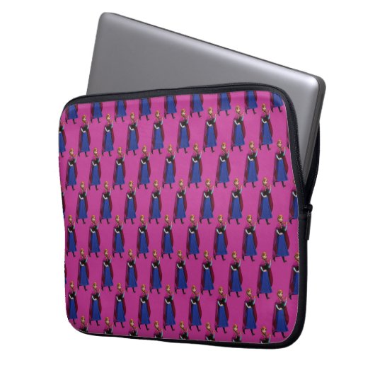 Anna Laptop Sleeve (Vorderseite Links)