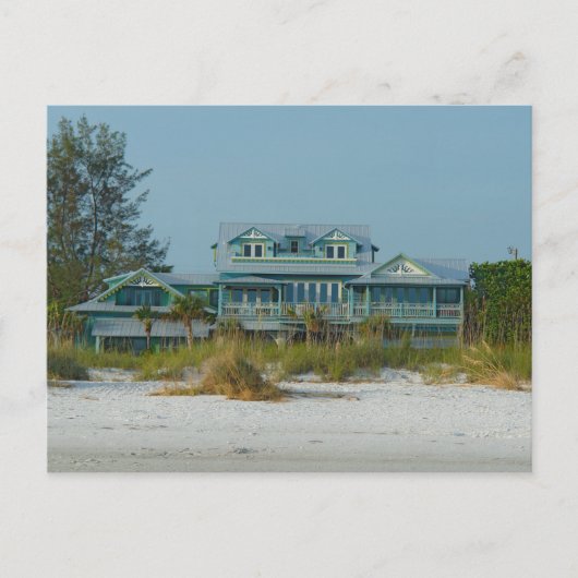 Anna Maria Beach Home Postkarte (Vorderseite)
