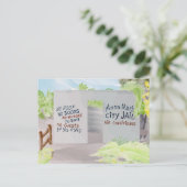 Anna Maria City Jail Postkarte (Stehend Vorderseite)