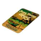 Anna Maria Insel Florida Beach Retro Souvenir 60er Magnet (Linke Seite)