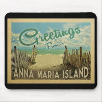 Anna Maria Island Beach Vintage Travel