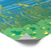 Anna Maria Island City Pier Poster (Ecke)