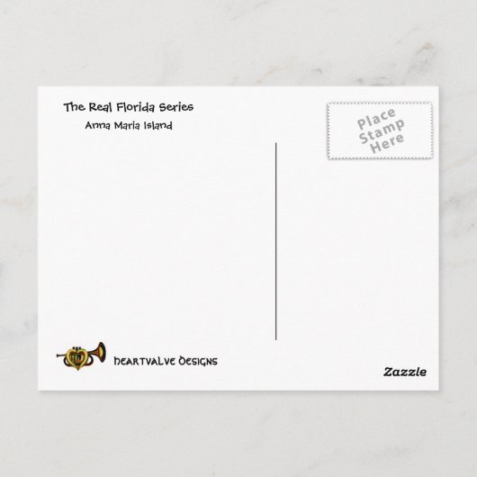 Anna Maria Island, FL Postkarte (Rückseite)