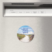 Anna Maria Island Florida Beach Eingang Foto Magnet (In Situ (Geschirrspüler))