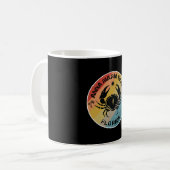 Anna Maria Island Florida Crab Art Kaffeetasse (Vorderseite Links)